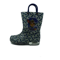 Svart PVC-ankelstøvler